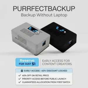 PurrfectBackup Early Access Pass